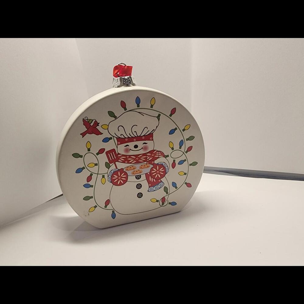 TEMP-TATION BY TARA Festive Sugar Cookie Melting Snowmen Ornament